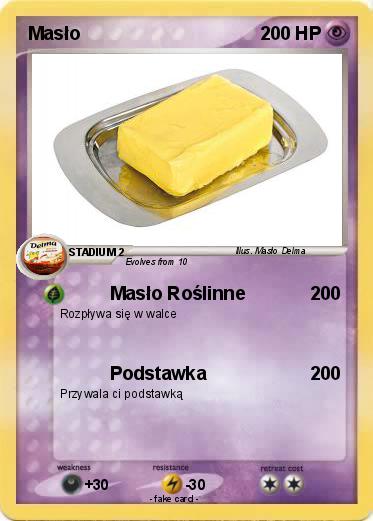 Pokemon Masło