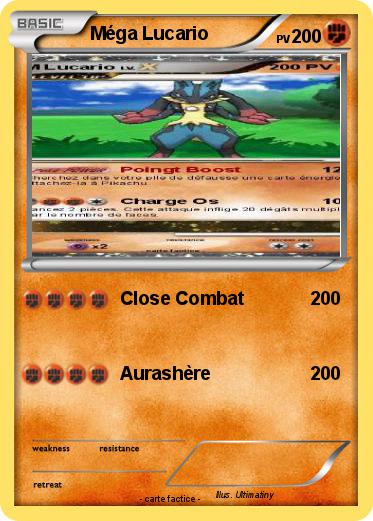 Pokemon Méga Lucario