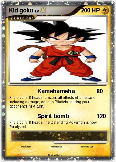 Pokemon Kid goku