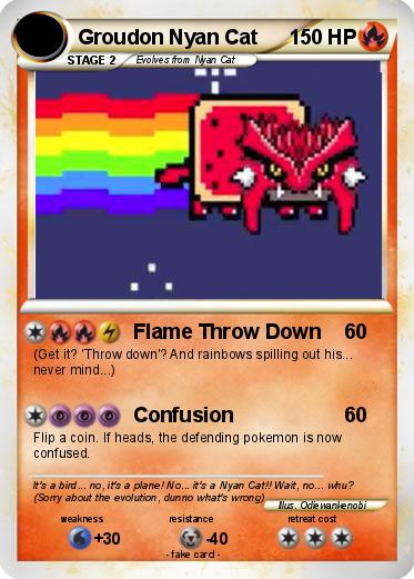 Pokemon Groudon Nyan Cat