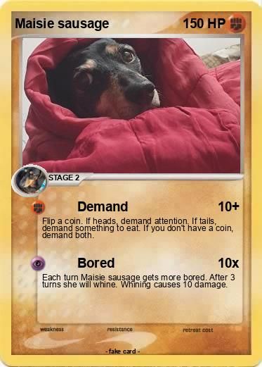 Pokemon Maisie sausage