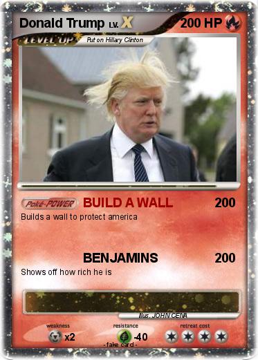 Pokemon Donald Trump