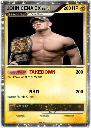 Pokemon JOHN CENA EX