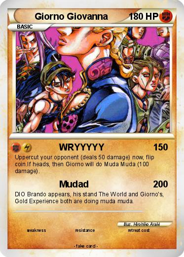 Pokemon Giorno Giovanna