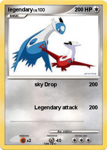 Pokemon legendary