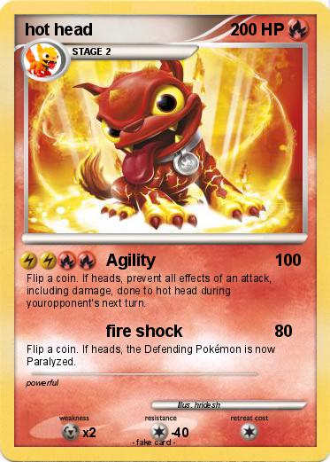 Pokemon hot head