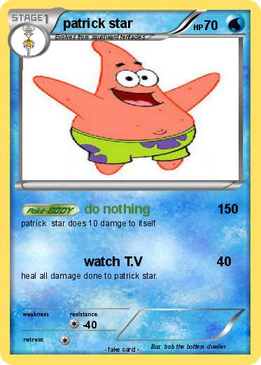 Pokemon patrick star