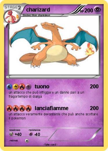 Pokemon charizard