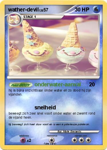 Pokemon wather-devil