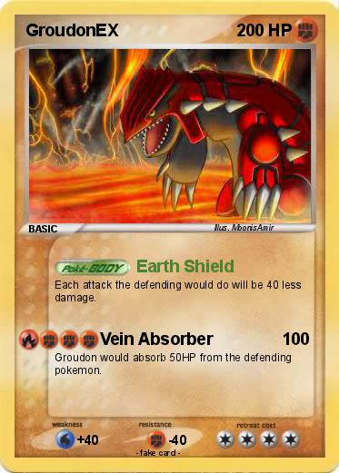 Pokemon GroudonEX