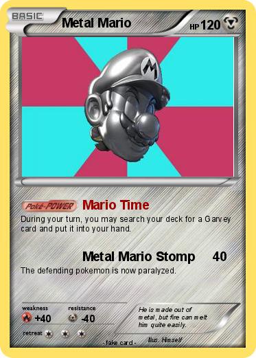 Pokemon Metal Mario