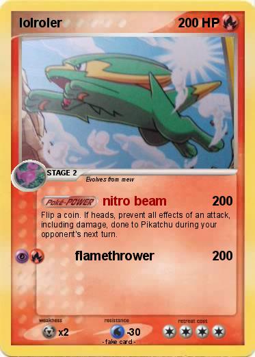 Pokemon lolroler