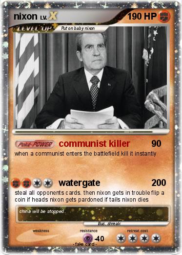 Pokemon nixon