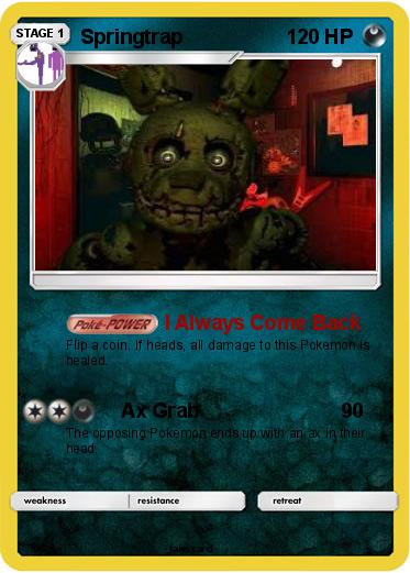 Pokemon Springtrap