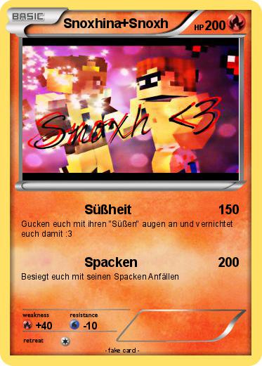 Pokemon Snoxhina+Snoxh