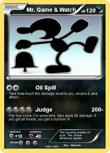 Pokemon Mr. Game & Watch