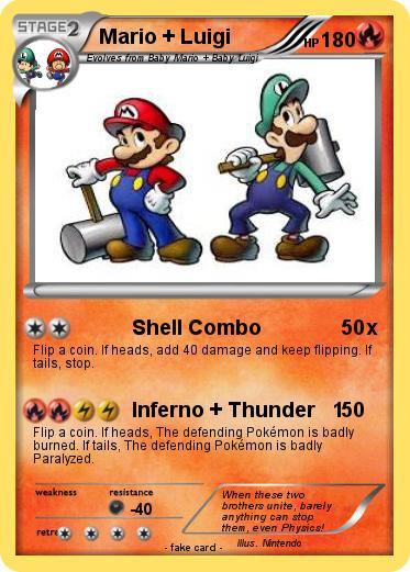 Pokemon Mario + Luigi
