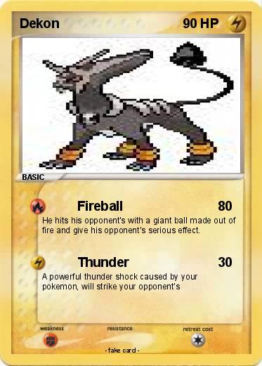 Pokemon Dekon