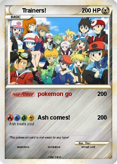 Pokemon Trainers!