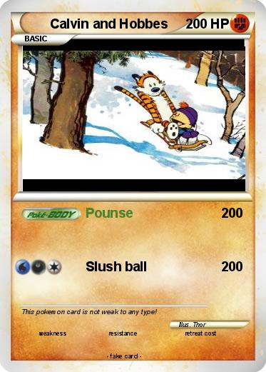 Pokemon Calvin and Hobbes