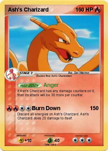 Pokemon Ash's Charizard