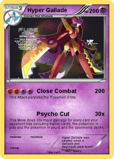 Pokemon Hyper Gallade