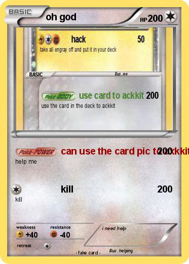 Pokemon oh god
