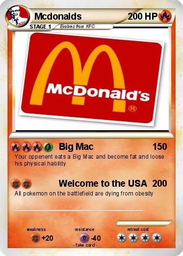 Pokemon Mcdonalds