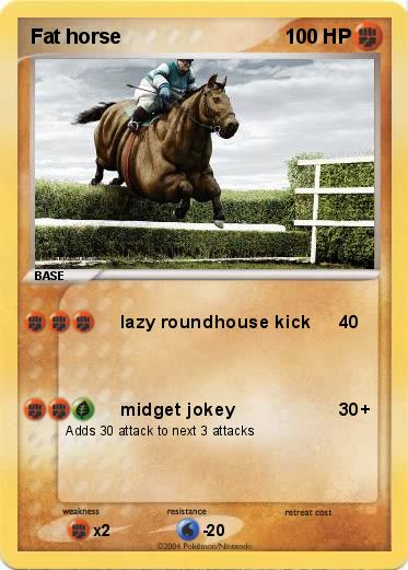 Pokemon Fat horse