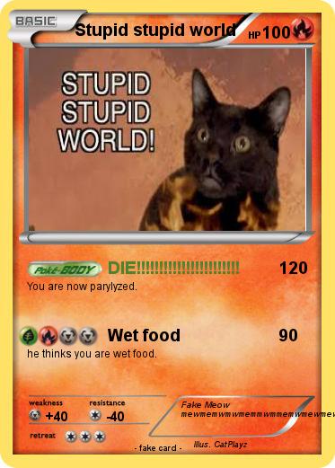 Pokemon Stupid stupid world