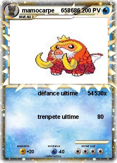 Pokemon mamocarpe    658686