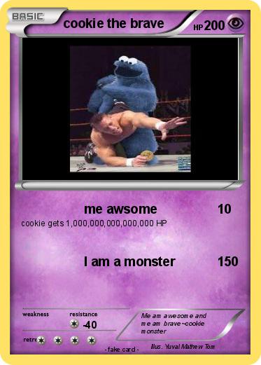 Pokemon cookie the brave