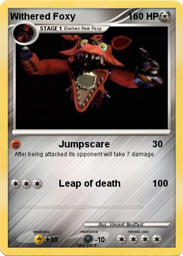 Pokemon Withered Foxy