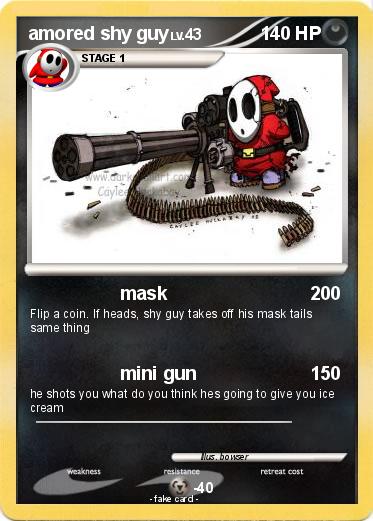 Pokemon amored shy guy