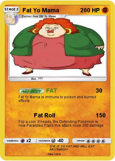 Pokemon Fat Yo Mama