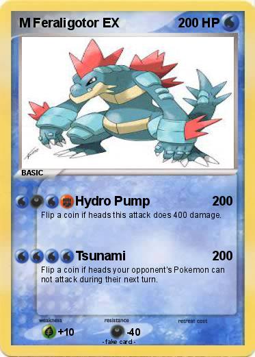 Pokemon M Feraligotor EX