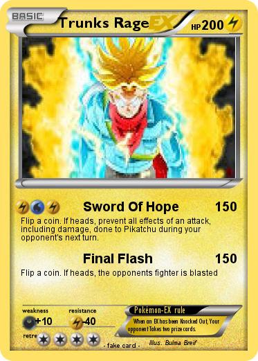 Pokemon Trunks Rage