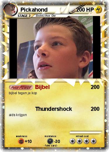 Pokemon Pickahond
