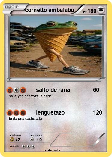 Pokemon cornetto ambalabu