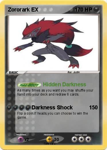 Pokemon Zororark EX