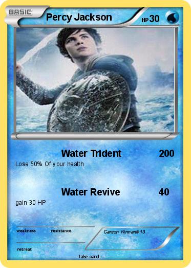 Pokemon Percy Jackson