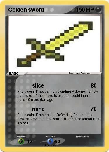 Pokemon Golden sword