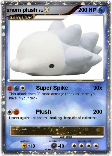 Pokemon snom plush