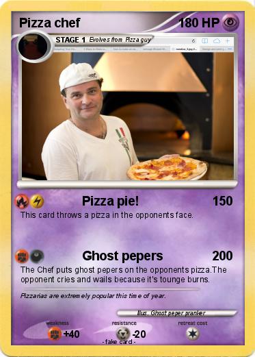 Pokemon Pizza chef