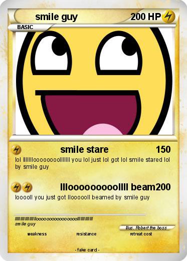 Pokemon smile guy