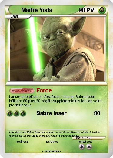 Pokemon Maître Yoda