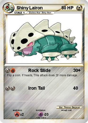 Pokemon Shiny Lairon