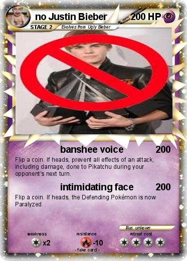 Pokemon no Justin Bieber