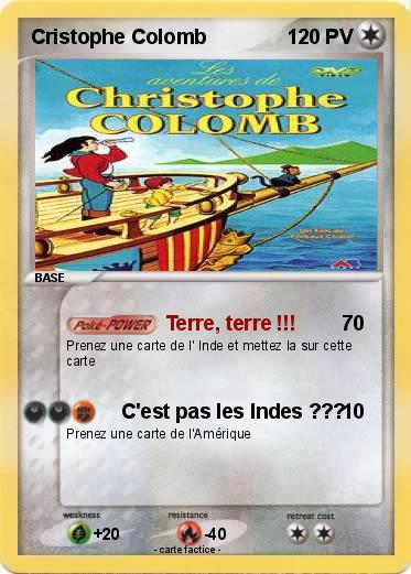 Pokemon Cristophe Colomb