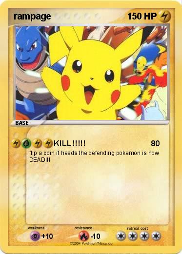 Pokemon rampage